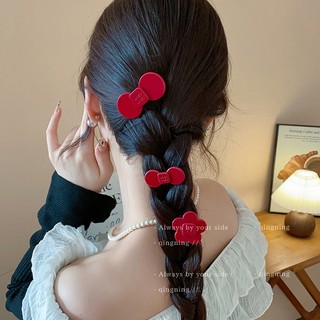 Kẹp Tóc Mặt Vuông Hoa Đơn Giản, Thời Trang - Phụ Kiện Tóc Cao Cấp Cho Nữ