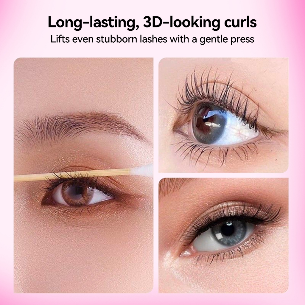Dụng cụ bấm cong mi PinkPunk clip lông mi Dụng Cụ Uốn Lông Mi Tiện Dụng