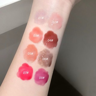 Son Bóng Thạch GEGE BEAR - Công Thức Mọng Nước Kiểu Hàn Nhẹ Tự Nhiên Ôm Môi, Kháng Nước Nhẹ Không Dính Ly Cho Đôi Môi Căng Bóng GX1390