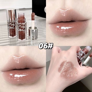 Son Bóng Thạch GEGE BEAR - Công Thức Mọng Nước Kiểu Hàn Nhẹ Tự Nhiên Ôm Môi, Kháng Nước Nhẹ Không Dính Ly Cho Đôi Môi Căng Bóng GX1390