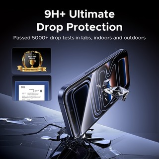 Kính cường lực bảo vệ màn hình Ugreen siêu trong suốt HD cho iPhone 17/17 Pro/17 Pro Max 2 CÁI