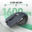 Chuột không dây acer cho máy tính xách tay Chuột máy tính 2.4GHz không dây với 6 nút 3 dpi có thể điều chỉnh Đầu thu USB-A 1600 dpi Tương thích với PC/Mac/Máy tính để bàn/Máy tính(Phù hợp với bàn tay cỡ trung và lớn)
