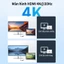 Acer Hub Bộ chuyển đổi USB C TypeC sang HDMI 3 trong 1 Hub USB C 4K với cổng PD & USB 3.0 100W Tương thích với MacBook Laptop Acer PC UC303