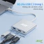 Acer Hub Bộ chuyển đổi USB C TypeC sang HDMI 3 trong 1 Hub USB C 4K với cổng PD & USB 3.0 100W Tương thích với MacBook Laptop Acer PC UC303