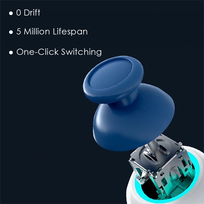 Bộ điều khiển trò chơi không dây Maoedge có cần điều khiển Hall Tay cầm chơi Game Bluetooth cho Nintendo Switch PC Android iOS Bộ điều khiển