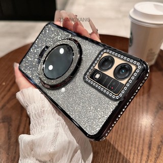 Ốp Lưng Cho OPPO Reno 7 4G Reno 8 4G Mạ Điện Chống Sốc Với Kim Cương Sang Trọng Thiết Kế Thẩm Mỹ Vỏ Mềm Có Hiệu Ứng Gương