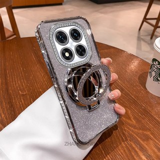 Ốp Lưng Cho Redmi Note 14 5G note 14 Pro 5G note 14 Pro Plus 5G Mạ Điện Chống Sốc Với Kim Cương Sang Trọng Thiết Kế Thẩm Mỹ Vỏ Mềm Có Hiệu Ứng Gương