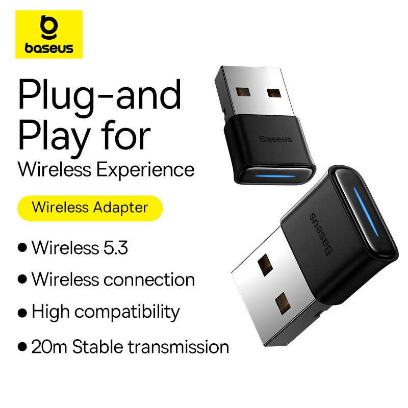 Bộ chuyển đổi không dây kết nối 7 thiết bị Baseus BA04 với phạm vi tín hiệu ổn định 20m phủ sóng toàn ngôi nhà