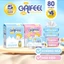 Set 10 gói/ 840 khăn giấy ướt GAIFEEL Không mùi / hương vị kẹo khăn ướt dành cho trẻ em