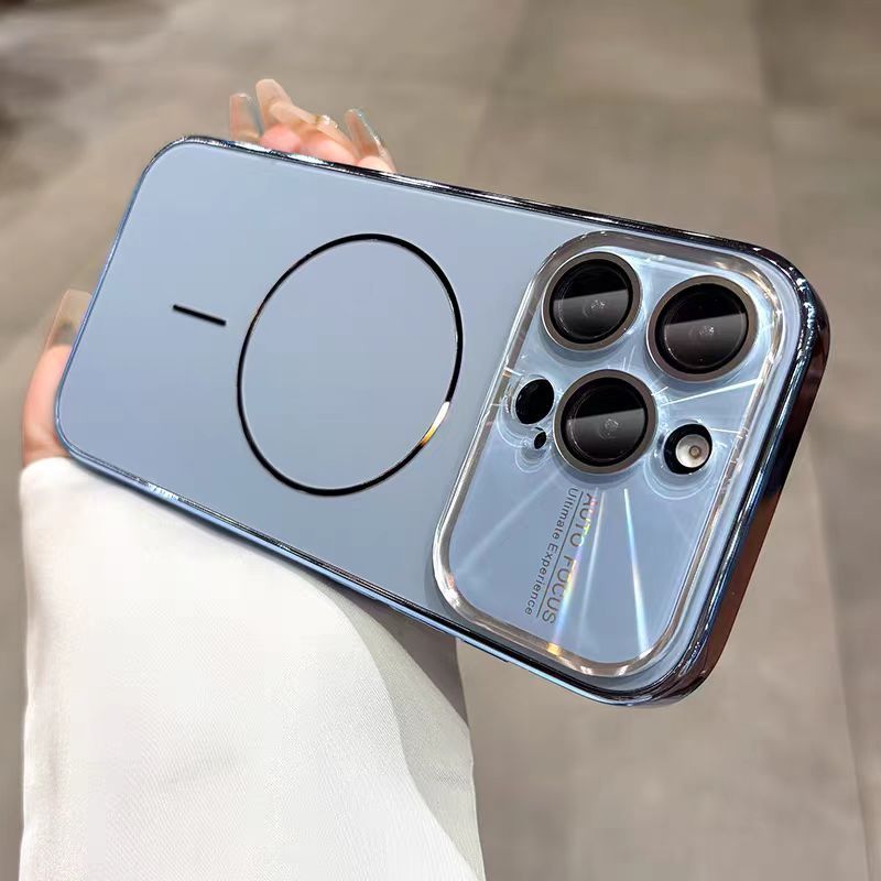 Cửa sổ lớn có vỏ cứng ống kính tương thích với iPhone 12 pro max 13 pro max 14 pro max 15 pro max 16 pro max 17 pro max 17 air case
