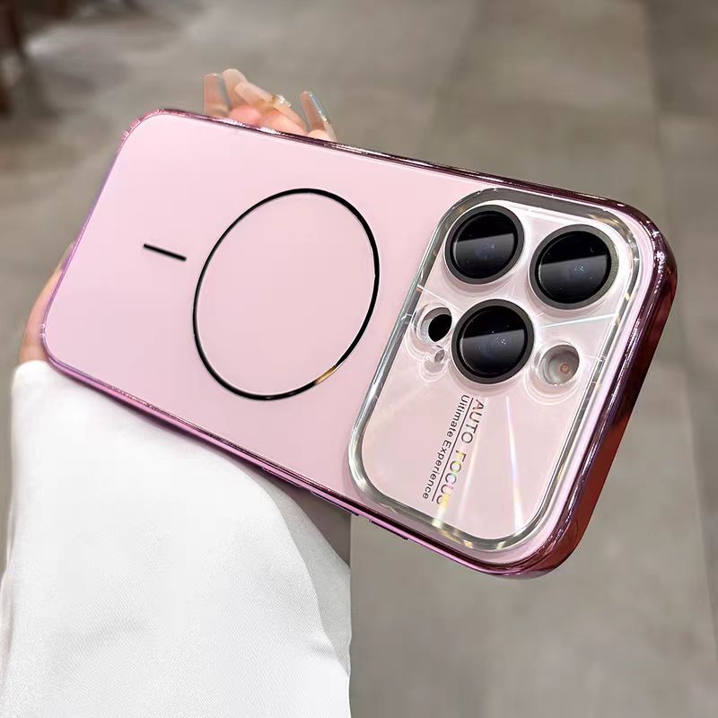 Cửa sổ lớn có vỏ cứng ống kính tương thích với iPhone 12 pro max 13 pro max 14 pro max 15 pro max 16 pro max 17 pro max 17 air case