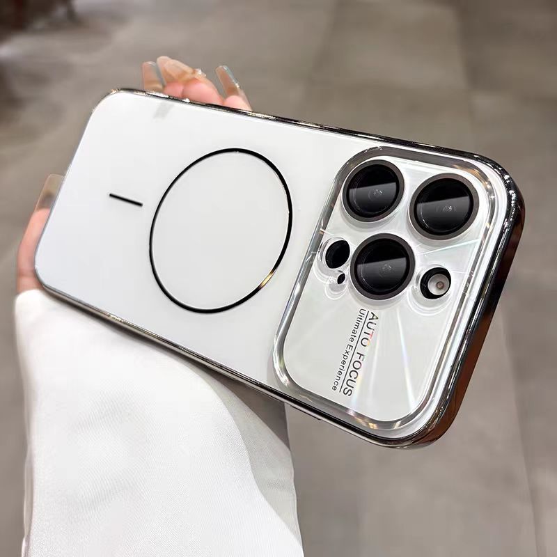 Cửa sổ lớn có vỏ cứng ống kính tương thích với iPhone 12 pro max 13 pro max 14 pro max 15 pro max 16 pro max 17 pro max 17 air case