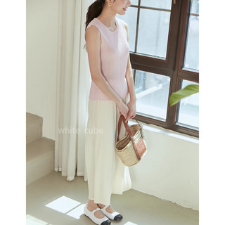 Miyake Áo Thun Nhỏ Top Cao Cấp Xếp Ly - Thoải Mại & Thời Thượng