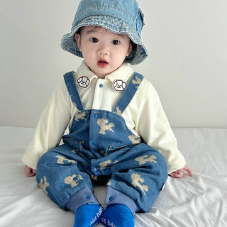 Bé Sơ Sinh Bé Trai Bé Gái Cotton Dễ Thương Mềm Mại Và Thoải Mái Mùa Đông Bò Treo Quần Áo Liền Quần Quà Tặng Giáng Sinh (0-24 tháng)