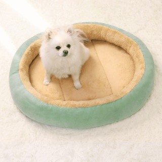 Giường cho chó - Tổ hình bầu dục dày ấm áp mùa đông, Giường Sofa cho thú cưng sang trọng mềm mại, Tổ ngủ sâu chống trượt cho thú cưng nhỏ / vừa / lớn
