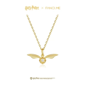 FANCIME x Harry Potter Vòng cổ bạc Snitch