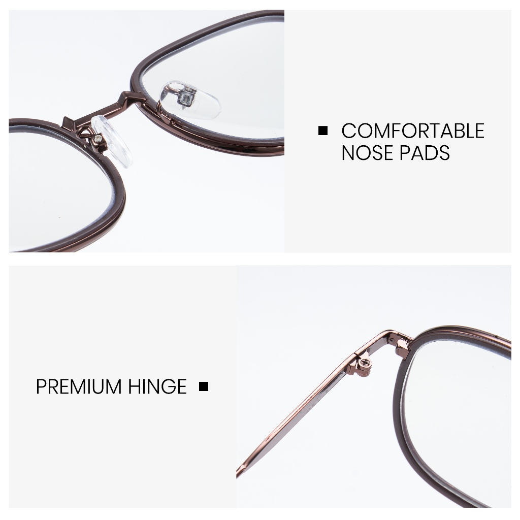 Cyxus Kính chống ánh sáng xanh / Kính râm thời trang / Tròng kính đổi màu UV400 / Chất liệu nhẹ / Dành cho cả nam và nữ  8306