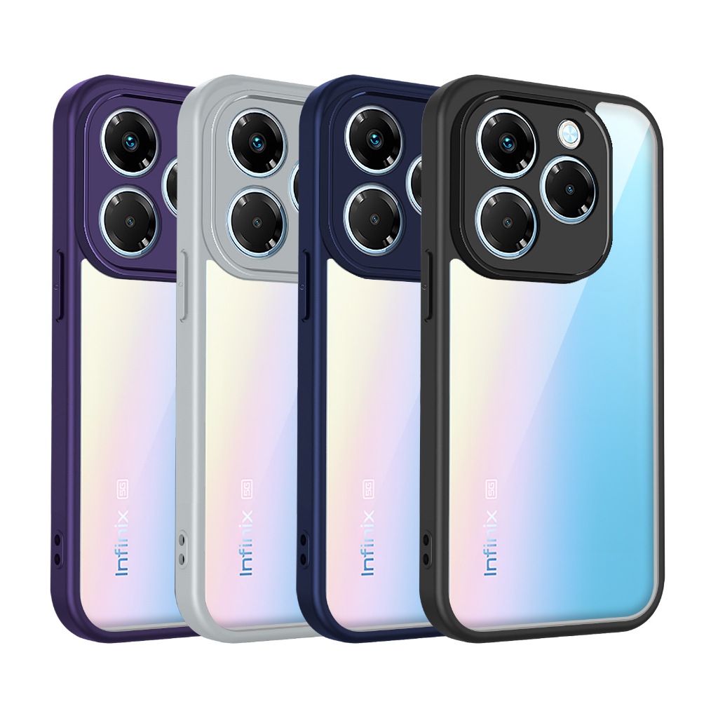 Ốp Chống Sốc Cho Infinix Smart 8 9 10 20 HD Pro Plus 4G 5G Vỏ Trong Suốt