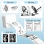 Máy In Nhiệt Mini Bluetooth cầm tay với giấy dán 1 cuộn, Máy dán nhãn Y2C, Máy in bỏ túi Bluetooth, Thích hợp cho DIY, Ghi chú, Quà tặng hợp lý hình ảnh cho trẻ em và tay nghề thủ công, Trắng