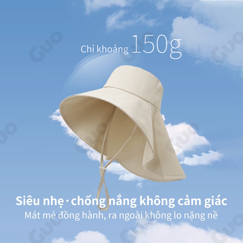 Mũ phong cách Hàn Quốc, chống UVmax, vành điều chỉnh dễ dàng