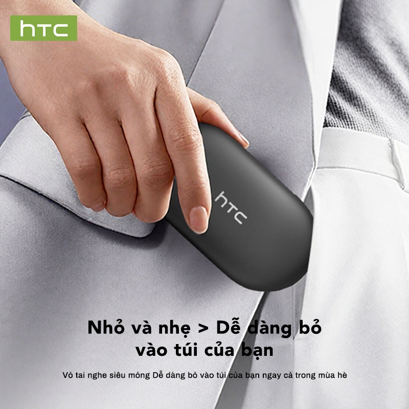 Tai nghe HTC NE57 với bản dịch thời gian thực 134 ngôn ngữ, pin 24H, chống nước IPX5 và âm thanh Hi-Fi | BigBuy360 - bigbuy360.vn