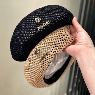 Mũ nồi nữ trang trí chữ cái, phù hợp cho mùa xuân và thu