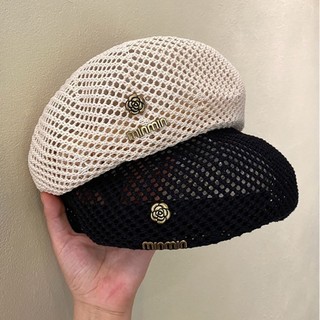 Mũ nồi nữ trang trí chữ cái, phù hợp cho mùa xuân và thu