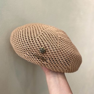 Mũ nồi nữ trang trí chữ cái, phù hợp cho mùa xuân và thu