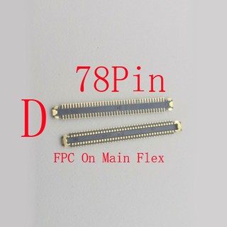 2-10 Chiếc Sạc Usb Màn Hình Lcd FPC Kết Nối Cắm Cho Samsung Galaxy M02 M022 M12 M33 M336 M23 M236 M127F Flex Cable Jack Sạc Liên Hệ Trên Ban 48 78 Pin