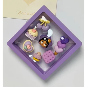 Thích hợp cho cá sấu Phụ Kiện Pop Mart Series hoạt hình dễ thương, hoa khóa Busch, tháo rời, ins