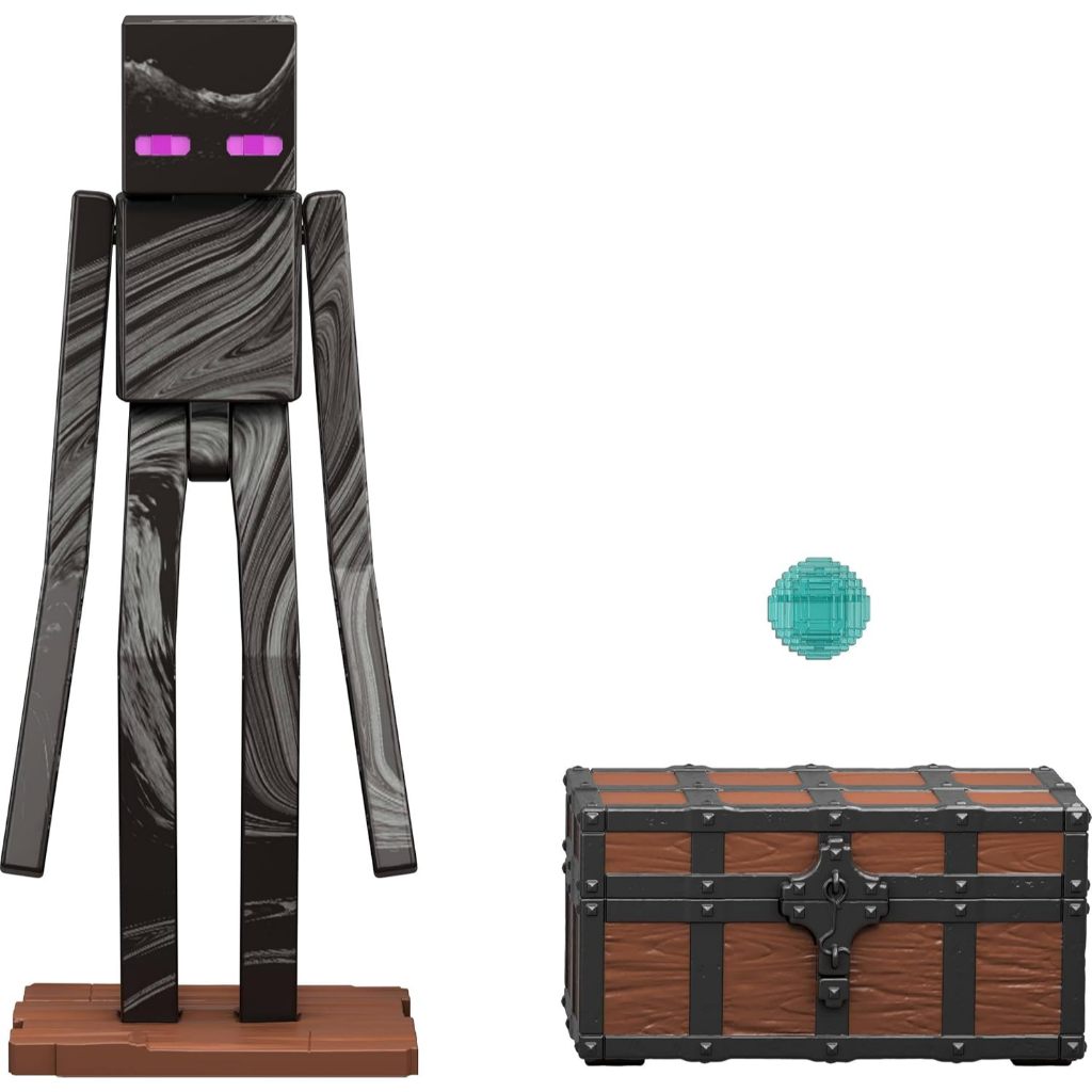 Bộ đồ chơi nhân vật và phụ kiện hành động Minecraft, Bộ sưu tập nhân vật có thể đặt ra Enderman Lấy cảm hứng từ một bộ phim Minecraft, tỷ lệ 3,25 inch JFR61