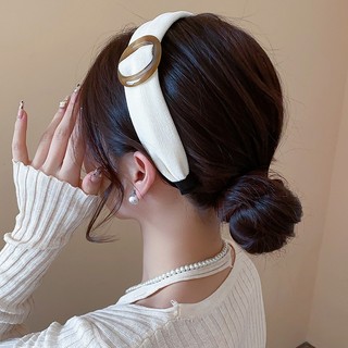 Băng đô lưỡi rộng phong cách Hàn Quốc, phụ kiện tóc đa năng dành cho nữ