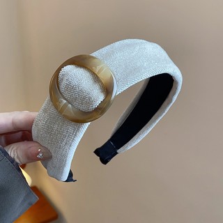 Băng đô lưỡi rộng phong cách Hàn Quốc, phụ kiện tóc đa năng dành cho nữ