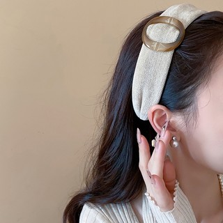 Băng đô lưỡi rộng phong cách Hàn Quốc, phụ kiện tóc đa năng dành cho nữ
