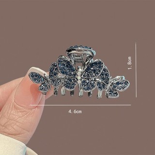 Kẹp tóc retro tinh tế với kim cương giả, phụ kiện tóc cao cấp và thanh lịch