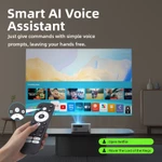 GOOJODOQ Netflix Android 13 Máy chiếu 4K Không dây Full HD 1080p 600 Lumens Máy chiếu gia đình & văn phòng Tự động đánh bóng WiFi băng tần kép 6 Hoàn hảo để chơi game — ảnh 6