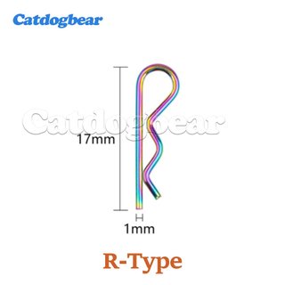 Caliper phanh kim Catdogbear Titan Gr5 R (Đường kính = 1.0 mm)