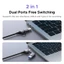 Thẻ ghi Video & âm thanh UGREEN 2 IN 1 HDMI sang USB 4K 30Hz Loop-out 2K 30Hz Ghi Video Phát trực tiếp cho Windows mac OS OBS