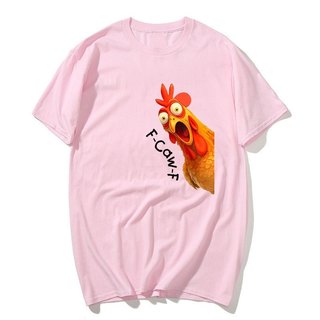 F-Caw-F Gà FCAWF Gà Ngộ nghĩnh Thiết Kế Gà Con Mới Lạ Áo nam Quần Áo Thoải Mái Kích Thước S-XXL