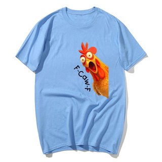 F-Caw-F Gà FCAWF Gà Ngộ nghĩnh Thiết Kế Gà Con Mới Lạ Áo nam Quần Áo Thoải Mái Kích Thước S-XXL