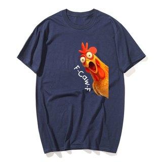 F-Caw-F Gà FCAWF Gà Ngộ nghĩnh Thiết Kế Gà Con Mới Lạ Áo nam Quần Áo Thoải Mái Kích Thước S-XXL