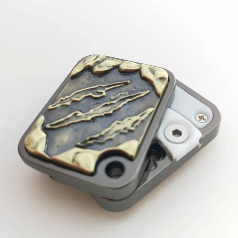 1 BPMODS Rồng Đẩy Fidget Trượt EDC Fidget Cảm Giác Chịu Áp Lực Kim Loại Fidget Xoay Đồ Chơi Đầu Ngón Tay Con Quay Hồi Chuyển Đồ Chơi
