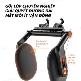 SEAMETALTAL Tựa Đầu Ô Tô Memory Xốp Bên Gối Ngủ Có Thể Điều Chỉnh Đa Năng Cổ Gối Có Móc Kép Tựa Đầu Cho Người Lớn Trẻ Em