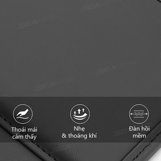 SEAMETAL Ghế Ngồi Ô Tô Tựa Đầu Bảo Vệ Bao Túi Bảo Quản Da PU Bền Xe Cổ Gối Ô Tô Ô Tô Chống Bụi Chống Trầy Xước Đa Năng