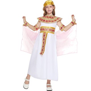 Trẻ Em Ai Cập Trang Phục Bé Gái Công Chúa Ai Cập Cleopatra Đầm Trẻ Em Ả Rập Công Chúa Cosplay Đầm Halloween Trang Phục Cho Bé Gái