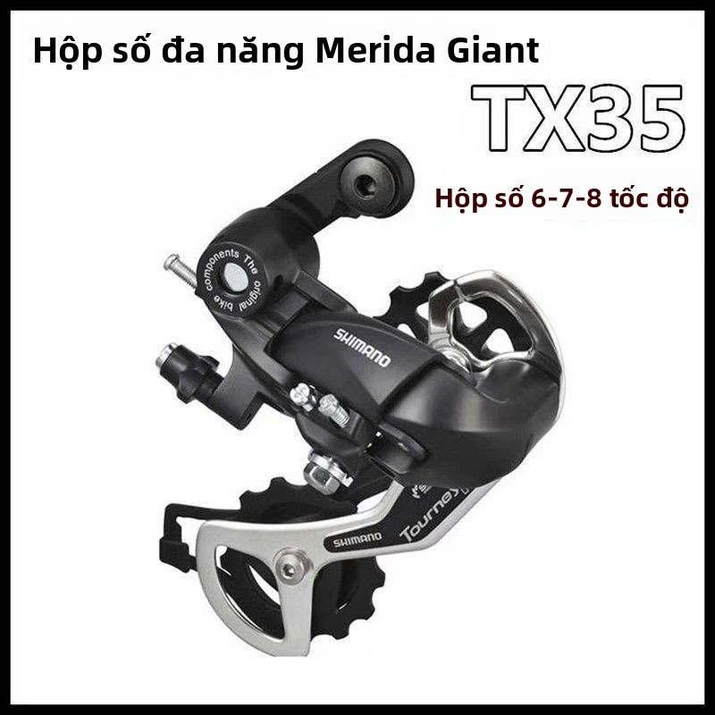 Derailleur xe đạp Merida 6/7/8/18/21/24 tốc độ xe đạp đường và núi, derailleur sau phổ thông BCZB
