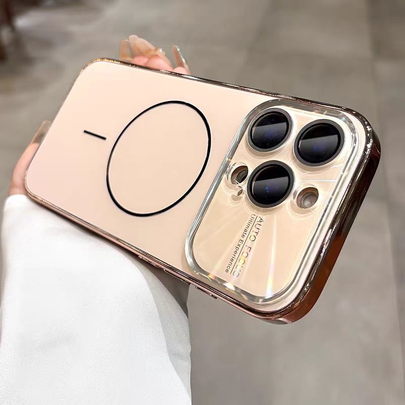 Cửa sổ lớn có vỏ cứng ống kính tương thích với iPhone 12 pro max 13 pro max 14 pro max 15 pro max 16 pro max 17 pro max 17 air case