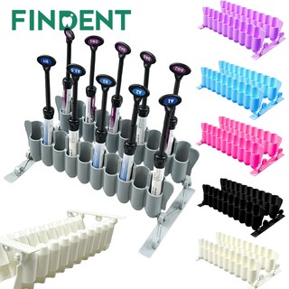 20 Lỗ Nha Khoa Composite Chất Liệu Nhựa Giá Để Đồ Dính Ống Tiêm Giá Để Đồ Có Thể Tháo Rời Đôi Giá Để Đồ Phòng Khám Dụng Cụ