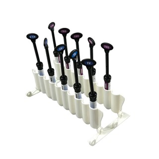 20 Lỗ Nha Khoa Composite Chất Liệu Nhựa Giá Để Đồ Dính Ống Tiêm Giá Để Đồ Có Thể Tháo Rời Đôi Giá Để Đồ Phòng Khám Dụng Cụ