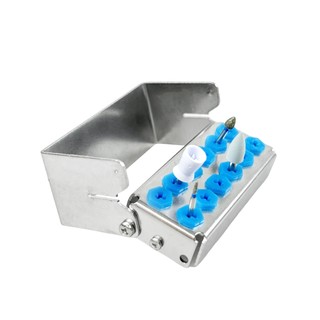 1 Chiếc Nồi Hấp Nha Khoa Bur Holder 8 / 12 / 30 Lỗ Hộp Khử Trùng Endo File Hộp Khử Trùng Kim Cương Burs Khoan Khối
